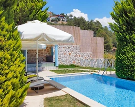 Kaş İslamlar'da Kalabalık Ailelere Uygun, Özel Havuzlu, Ferah Villa - 2