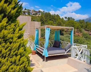 Kaş İslamlar'da Kalabalık Ailelere Uygun, Özel Havuzlu, Ferah Villa - 4