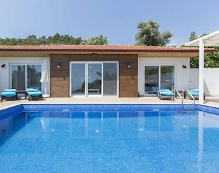 Kaş İslamlar'da Keyif Dolu Doğada, Özel Havuzlu, Kiralık Villa - 1