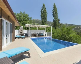 Kaş İslamlar'da Keyif Dolu Doğada, Özel Havuzlu, Kiralık Villa - 3