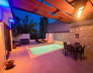 Kaş İslamlar'da Muhafazakar, Özel Havuzlu, Balayı Villası - 3