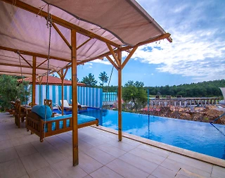 Kaş İslamlar'da Enfes Doğada, Özel Havuzlu, Kiralık Villa - 4