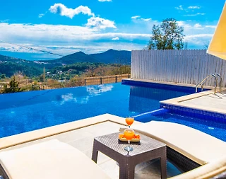 Kaş İslamlar'da Muhteşem Doğa Manzaralı, Özel Havuzlu, Modern Villa - 4