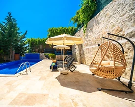 Kaş İslamlar'da Muhteşem Doğada, Özel Havuzlu, Bahçeli Villa - 3