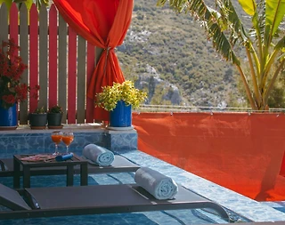 Kaş İslamlar'da Muhteşem Doğada, Özel Havuzlu, Balayı Villası - 5