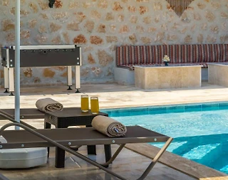 Kaş İslamlar'da Muhteşem Doğada, Özel Havuzlu, Çocuk Oyun Alanlı Villa - 4