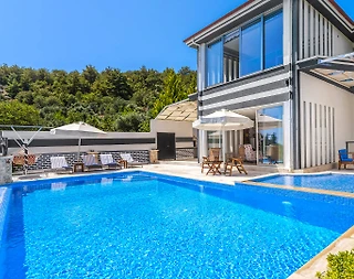 Kaş İslamlar'da Muhteşem Doğada, Özel Havuzlu, Ferah Villa - 1