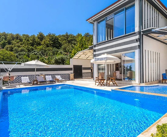 Kaş İslamlar'da Muhteşem Doğada, Özel Havuzlu, Ferah Villa - 1