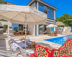 Kaş İslamlar'da Muhteşem Doğada, Özel Havuzlu, Ferah Villa - 2