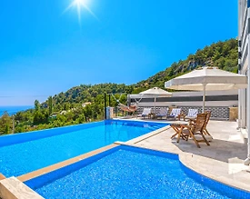 Kaş İslamlar'da Muhteşem Doğada, Özel Havuzlu, Ferah Villa - 3