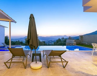 Kaş İslamlar'da Muhteşem Doğada, Özel Havuzlu, İkiz Villa - 4