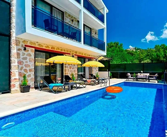 Kaş İslamlar'da Muhteşem Doğada, Özel Havuzlu, Jakuzili Villa - 1