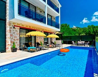 Kaş İslamlar'da Muhteşem Doğada, Özel Havuzlu, Jakuzili Villa - 1