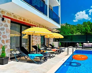 Kaş İslamlar'da Muhteşem Doğada, Özel Havuzlu, Jakuzili Villa - 4