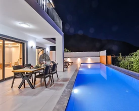Kaş İslamlar'da Muhteşem Doğada, Özel Havuzlu, Konforlu Villa  - 3