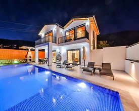 Kaş İslamlar'da Muhteşem Doğada, Özel Havuzlu, Konforlu Villa - 2