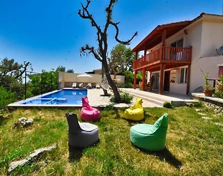 Kaş İslamlar'da Muhteşem Doğada, Özel Havuzlu, Tatil Villası - 3