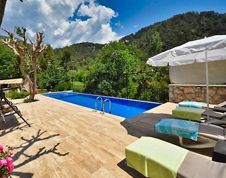 Kaş İslamlar'da Muhteşem Doğada, Özel Havuzlu, Tatil Villası - 4