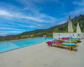 Kaş İslamlar'da Muhteşem Manzaralı, Özel Havuzlu, Balayı Villası - 2