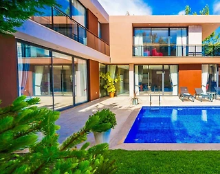 Kaş İslamlar'da Muhteşem Manzaralı, Özel Havuzlu, Modern Villa - 2