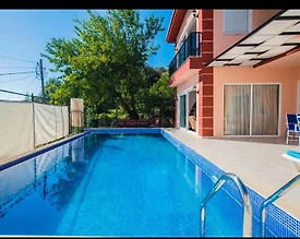 Kaş İslamlar'da Nefes Kesen Dağ Manzaralı, Özel Havuzlu, Lüks Villa - 3