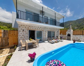 Kaş İslamlar'da Nezih Konumda, Özel Havuzlu, Kiralık Villa - 4