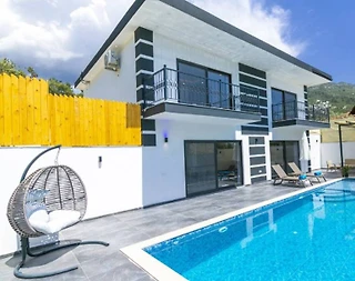 Kaş İslamlar'da Nezih Konumda, Özel Havuzlu, Lüks Villa - 1