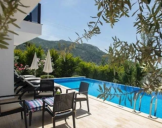 Kaş İslamlar'da Orman Manzaralı, Özel Havuzlu, 2+1 Şık Villa  - 5