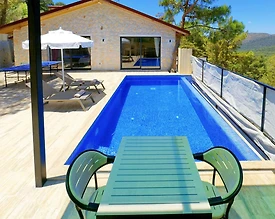 Kaş İslamlar'da Otantik Tasarımlı, Özel Havuzlu, Balayı Villası - 3