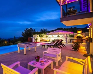 Kaş İslamlar'da Doğa Manzaralı, Özel Havuzlu, 2 Kişilik Villa - 4