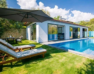 Kaş İslamlar'da Sakin Doğada, Özel Havuzlu, Balayı Villası - 2