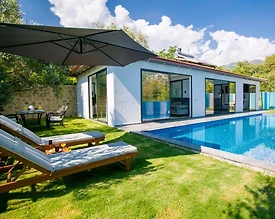 Kaş İslamlar'da Sakin Doğada, Özel Havuzlu, Balayı Villası - 2