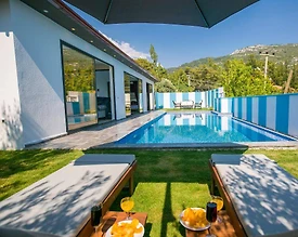 Kaş İslamlar'da Sakin Doğada, Özel Havuzlu, Balayı Villası - 3