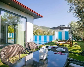 Kaş İslamlar'da Sakin Doğada, Özel Havuzlu, Balayı Villası - 4