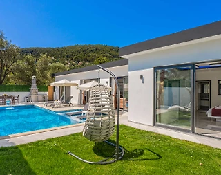 Kaş İslamlar'da Sakin Doğada, Özel Havuzlu, Konforlu Villa - 2