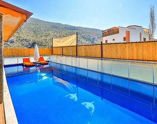 Kaş İslamlar'da Sakin Konumda, Özel Havuzlu, Modern Villa - 3