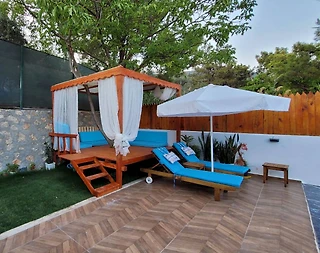 Kaş İslamlar'da Sakin Konumda, Özel Havuzlu, Muhafazakar Villa - 2