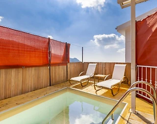 Kaş İslamlar'da Sakin Konumda, Özel Havuzlu, Ahşap Villa - 3