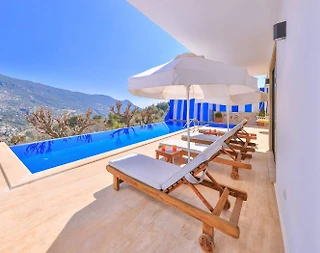 Kaş İslamlar'da Şehrin Gürültüsünden Uzakta, Özel Havuzlu, Kiralık Villa - 4