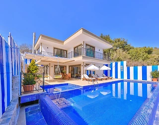 Kaş İslamlar'da Şehrin Gürültüsünden Uzakta, Özel Havuzlu, Kiralık Villa - 1