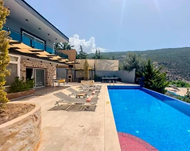 Kaş İslamlar'da Sessiz Konumda, Özel Havuzlu, Tatil Villası - 2