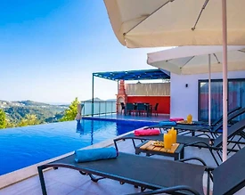 Kaş İslamlar'da Yeşillikler İçerisinde, Özel Havuzlu, 2+1 Villa - 2