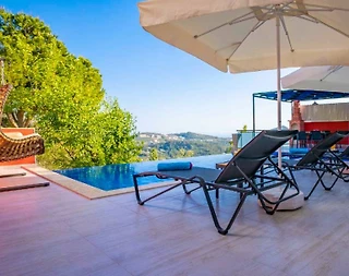 Kaş İslamlar'da Yeşillikler İçerisinde, Özel Havuzlu, 2+1 Villa - 3