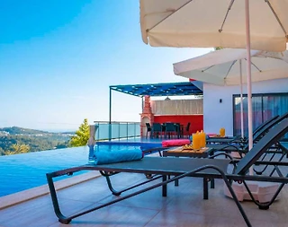 Kaş İslamlar'da Yeşillikler İçerisinde, Özel Havuzlu, 2+1 Villa - 4