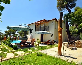 Kaş İslamlar'da Yeşillikler İçerisinde, Özel Havuzlu, 8 Kişilik Villa - 2