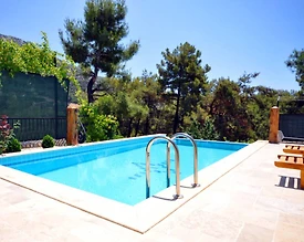 Kaş İslamlar'da Yeşillikler İçerisinde, Özel Havuzlu, 8 Kişilik Villa - 3