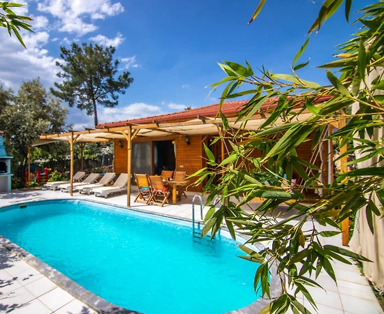Kaş İslamlar'da Yeşillikler İçinde, Özel Havuzlu, Otantik Villa - 1