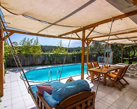 Kaş İslamlar'da Yeşillikler İçinde, Özel Havuzlu, Otantik Villa - 3