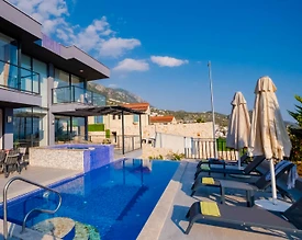 Kaş Kalkan'da Aile Gruplarına Uygun, Özel Havuzlu, Lüks Villa - 2