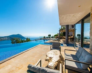 Kaş Kalkan'da Benzersiz Deniz Manzaralı, Özel Havuzlu, 5+1 Lüks Villa - 3